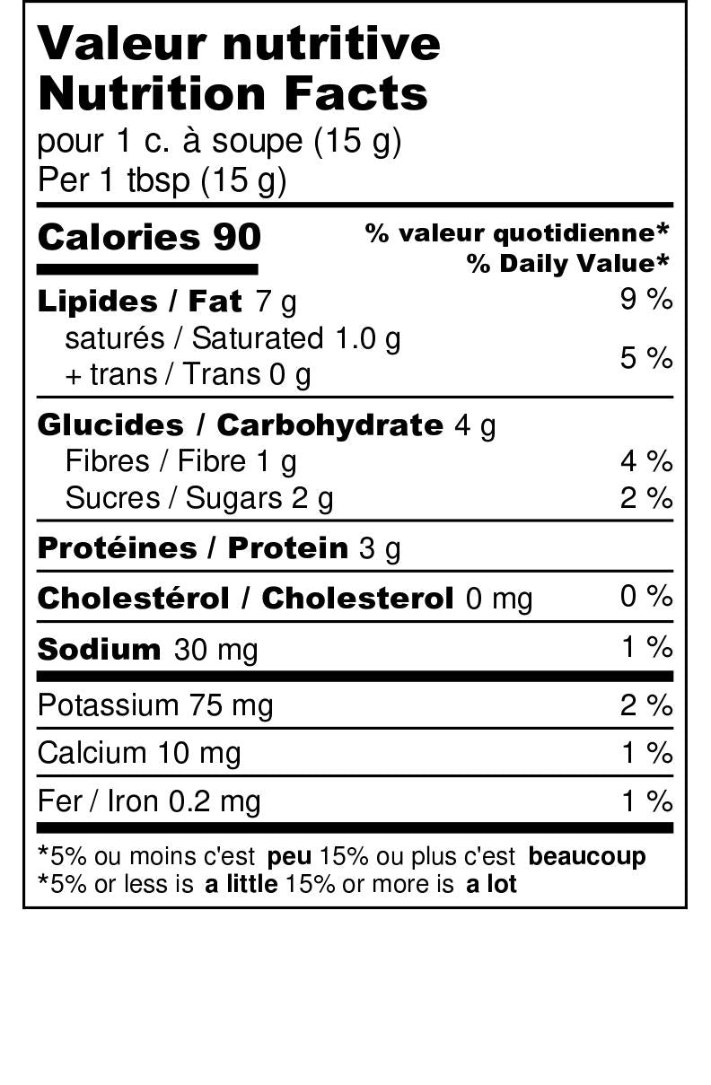BEURRE D’ARACHIDES ÉRABLE